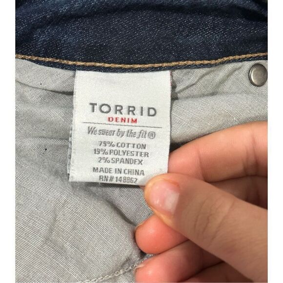 Women’s Torrid Size 18R Skinny Jeans - Picture 5 of 6
